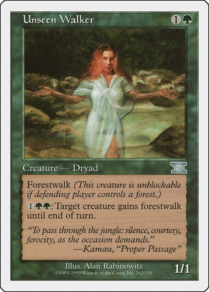 Image for Unseen Walker (262) [Classic Sixth Edition] - Magic: The Gathering