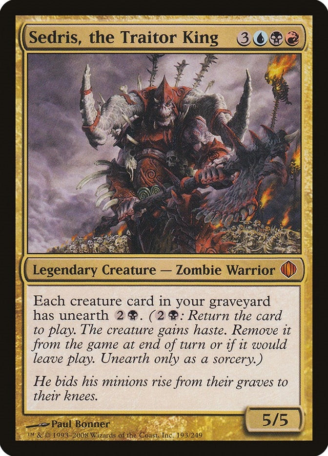 Image for Sedris, the Traitor King (193) [Shards of Alara] - Magic: The Gathering