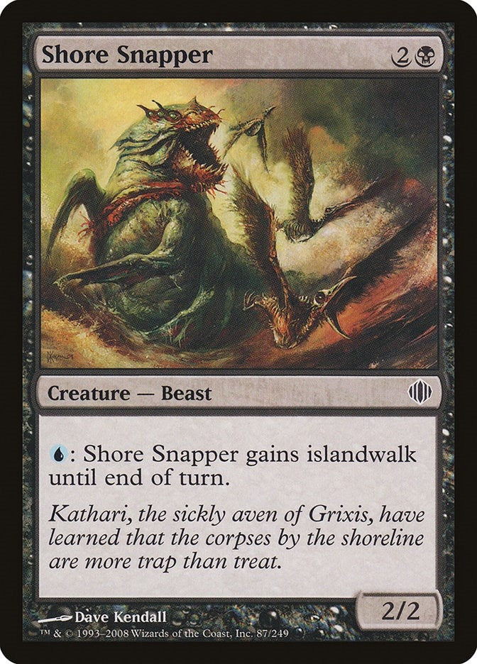 Image for Shore Snapper (87) [Shards of Alara] - Magic: The Gathering