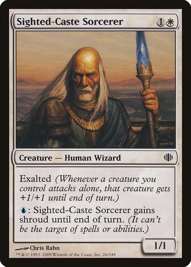 Image for Sighted-Caste Sorcerer (26) [Shards of Alara] - Magic: The Gathering