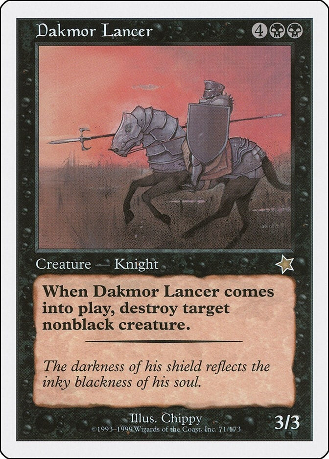 Image for Dakmor Lancer (71) [Starter 1999] - Magic: The Gathering