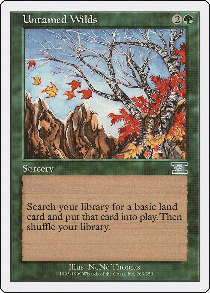 Image for Untamed Wilds (263) [Classic Sixth Edition] - Magic: The Gathering