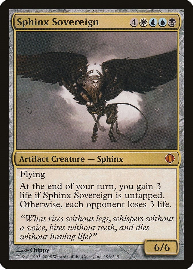Image for Sphinx Sovereign (196) [Shards of Alara] - Magic: The Gathering