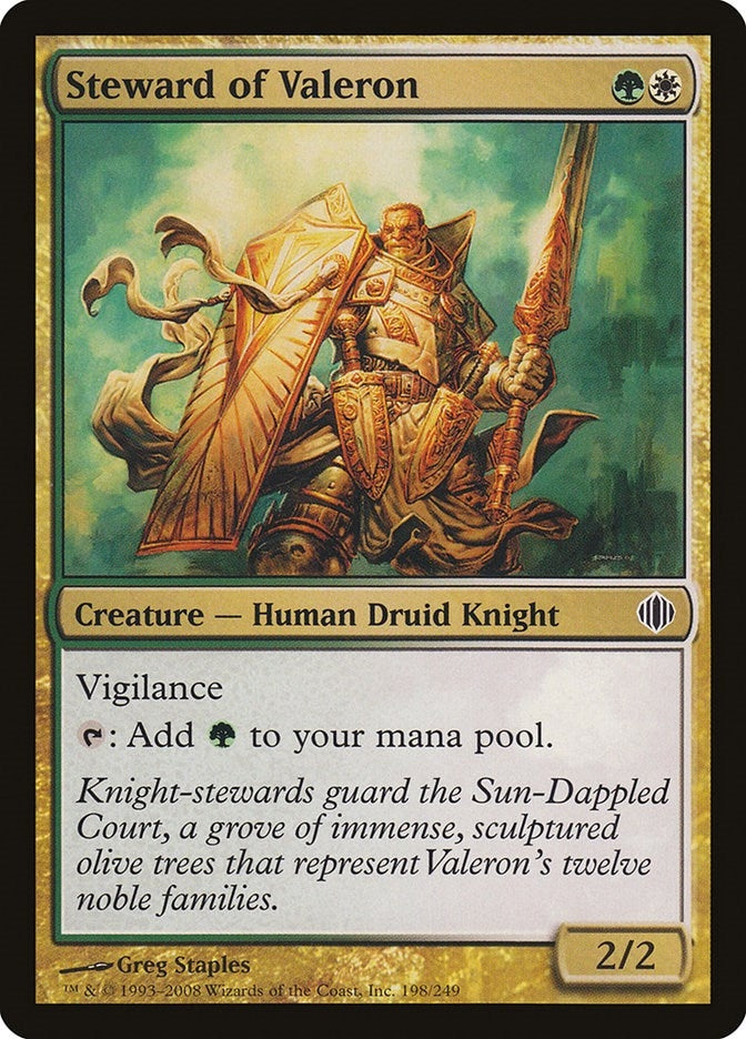 Image for Steward of Valeron (198) [Shards of Alara] - Magic: The Gathering