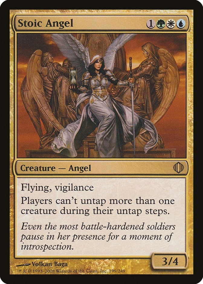 Image for Stoic Angel (199) [Shards of Alara] - Magic: The Gathering