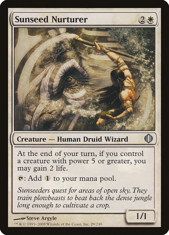 Image for Sunseed Nurturer (29) [Shards of Alara] - Magic: The Gathering