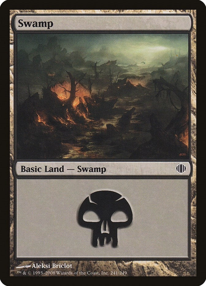 Image for Swamp (241) (241) [Shards of Alara] - Magic: The Gathering