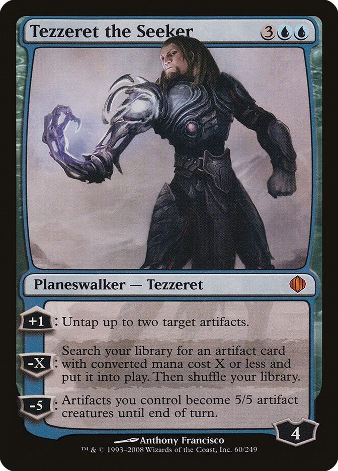 Image for Tezzeret the Seeker (60) [Shards of Alara] - Magic: The Gathering