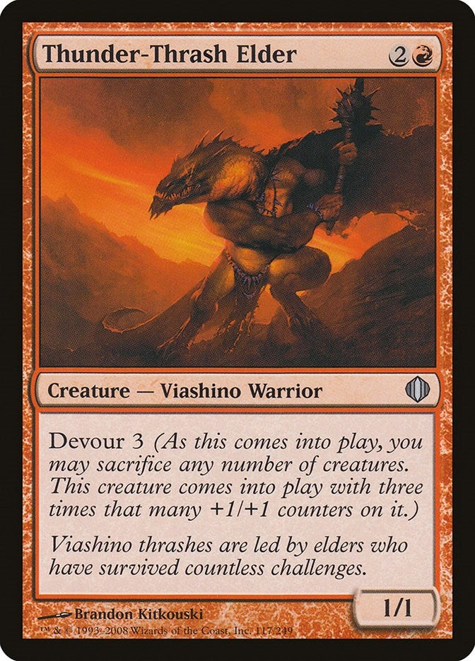 Image for Thunder-Thrash Elder (117) [Shards of Alara] - Magic: The Gathering