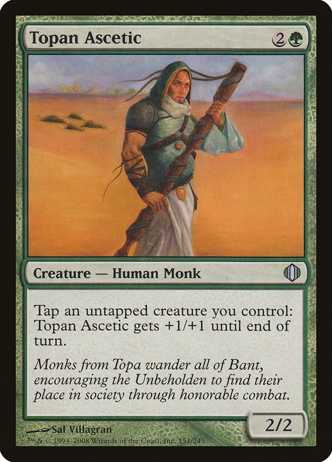 Image for Topan Ascetic (151) [Shards of Alara] - Magic: The Gathering