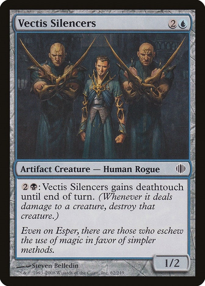 Image for Vectis Silencers (62) [Shards of Alara] - Magic: The Gathering