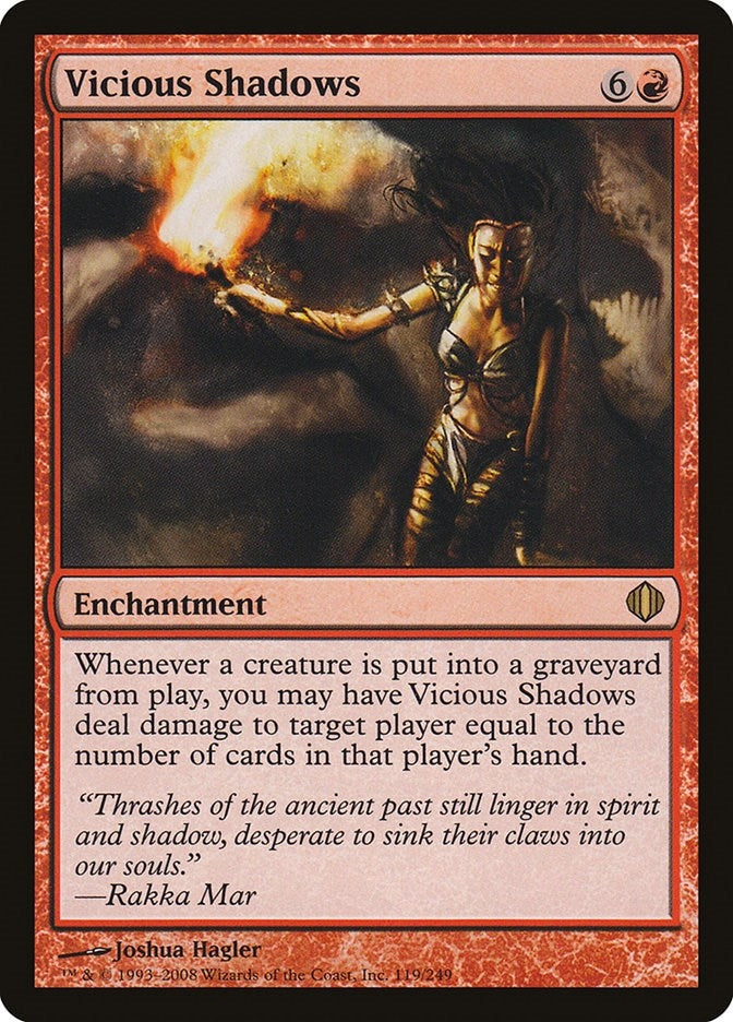 Image for Vicious Shadows (119) [Shards of Alara] - Magic: The Gathering