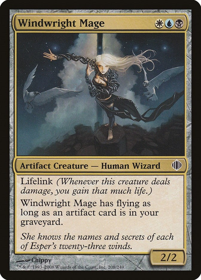 Image for Windwright Mage (208) [Shards of Alara] - Magic: The Gathering