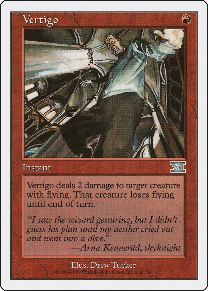 Image for Vertigo (212) [Classic Sixth Edition] - Magic: The Gathering