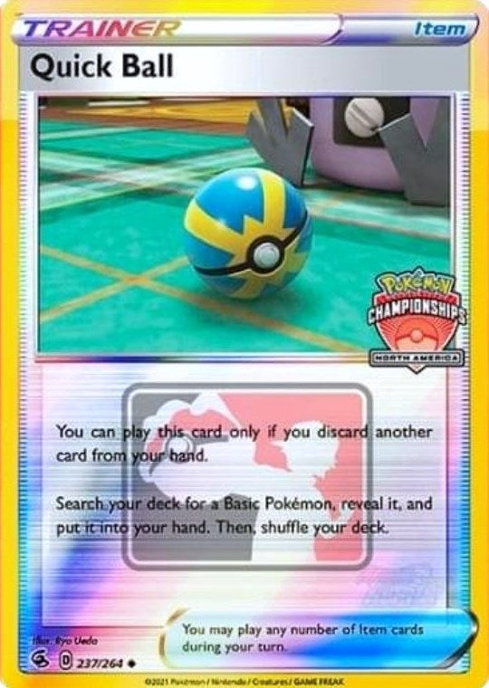 Image for Quick Ball - 237/264 (North America Championships) (237/264) [League & Championship Cards] - Pokemon