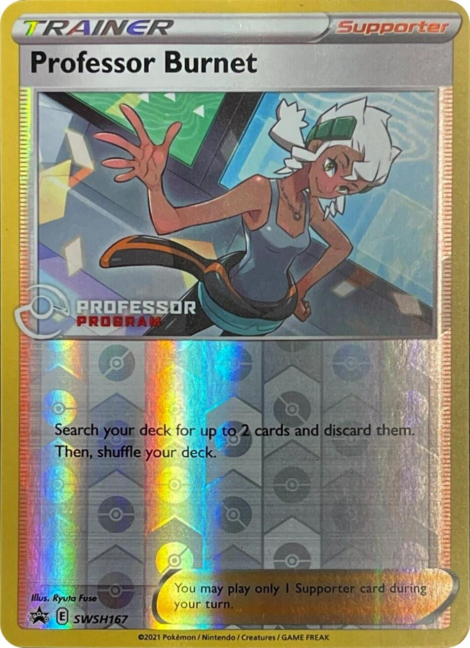 Image for Professor Burnet - SWSH167 (2021) (SWSH167) [Professor Program Promos] - Pokemon