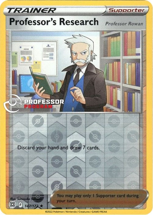 Image for Professor's Research - 147/172 (2021) (147/172) [Professor Program Promos] - Pokemon