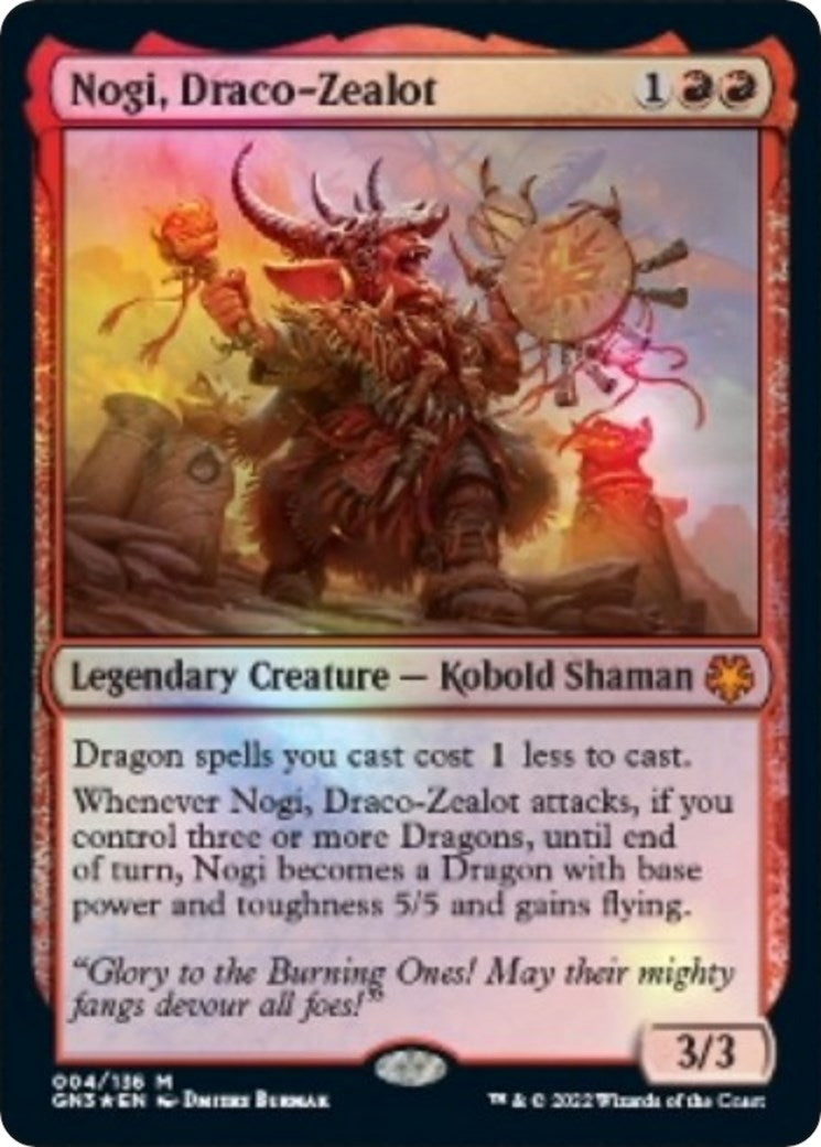 Nogi, Draco-Zealot (4) [Magic Game Night: Free-For-All]