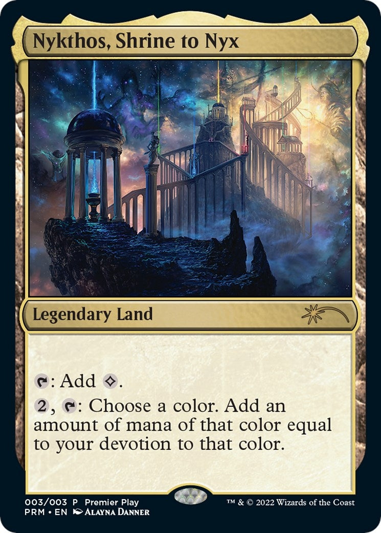 Image for Nykthos, Shrine to Nyx (3) [Pro Tour Promos] - Magic: The Gathering