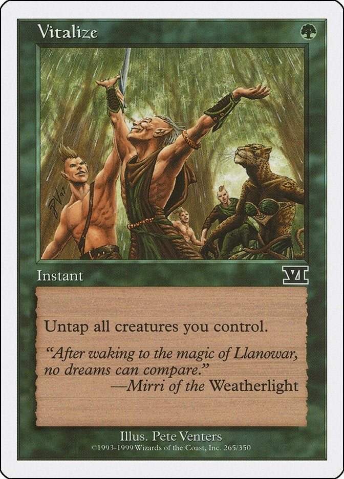Image for Vitalize (265) [Classic Sixth Edition] - Magic: The Gathering