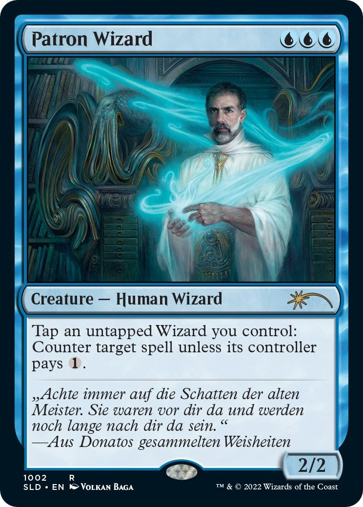 Image for Patron Wizard (1002) [Secret Lair Drop Series] - Magic: The Gathering