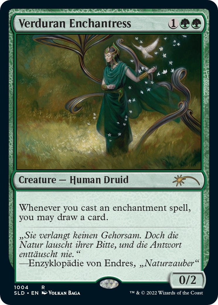 Image for Verduran Enchantress (1004) [Secret Lair Drop Series] - Magic: The Gathering