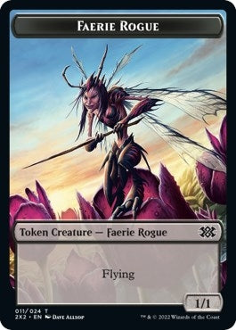 Image for Faerie Rogue // Treasure Double-Sided Token (11 // 22) [Double Masters 2022] - Magic: The Gathering
