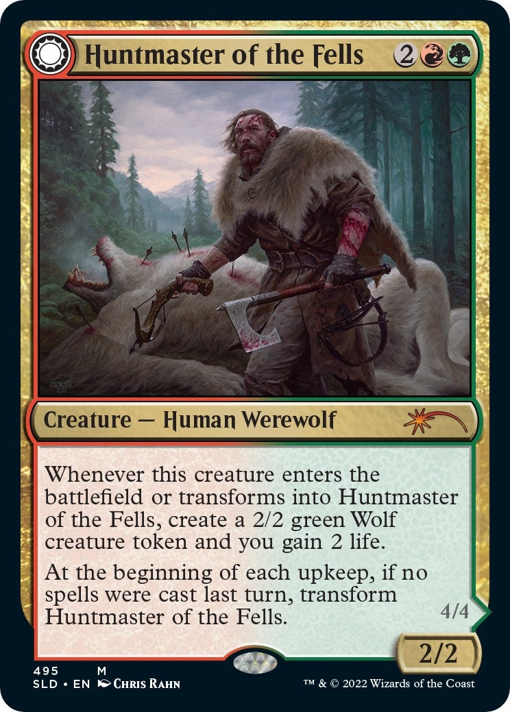 Image for Huntmaster of the Fells (495) [Secret Lair Drop Series] - Magic: The Gathering