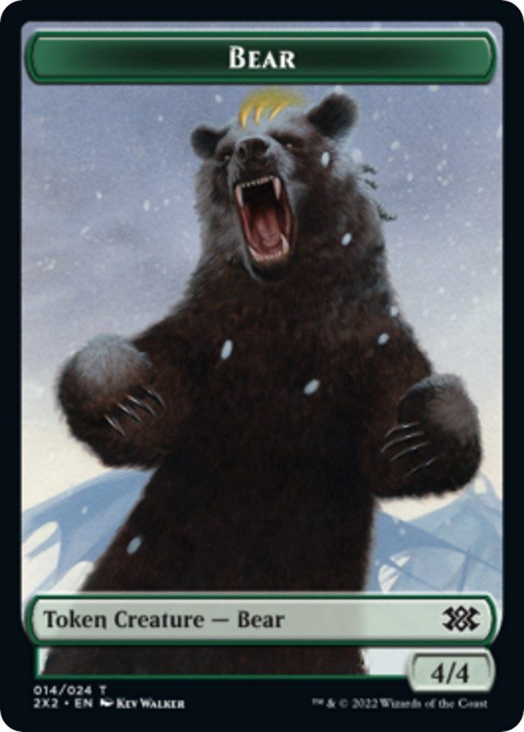 Image for Bear // Eldrazi Scion Double-Sided Token (14 // 1) [Double Masters 2022] - Magic: The Gathering