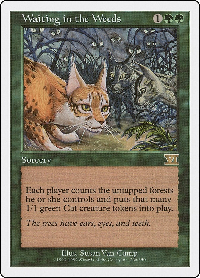 Image for Waiting in the Weeds (266) [Classic Sixth Edition] - Magic: The Gathering
