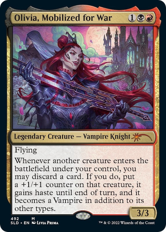 Image for Olivia, Mobilized for War (492) [Secret Lair Drop Series] - Magic: The Gathering