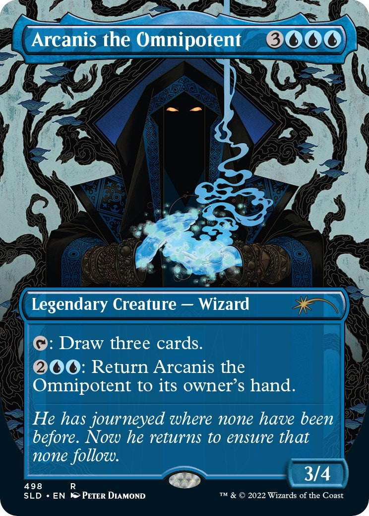 Image for Arcanis the Omnipotent (498) [Secret Lair Drop Series] - Magic: The Gathering