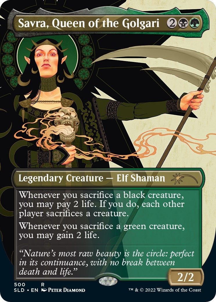 Image for Savra, Queen of the Golgari (500) [Secret Lair Drop Series] - Magic: The Gathering