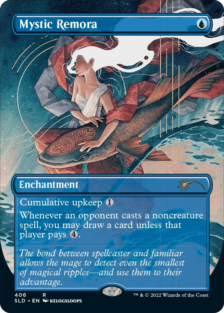 Mystic Remora (Borderless) (406) [Secret Lair Drop Series]