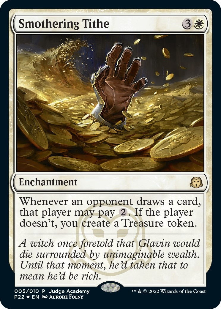 Image for Smothering Tithe (5) [Judge Promos] - Magic: The Gathering