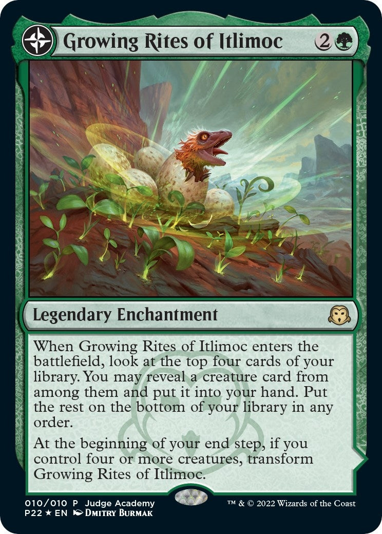 Image for Growing Rites of Itlimoc (10) [Judge Promos] - Magic: The Gathering