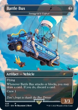 Image for Battle Bus - Smuggler's Copter (446) [Secret Lair Drop Series] - Magic: The Gathering