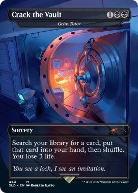 Image for Crack the Vault - Grim Tutor (444) [Secret Lair Drop Series] - Magic: The Gathering