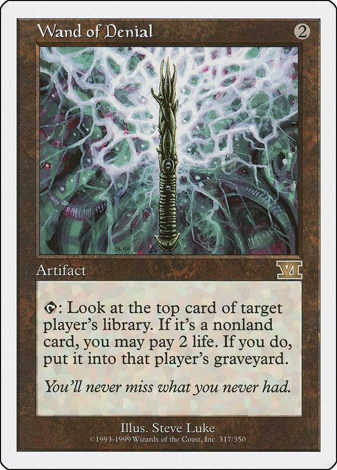 Image for Wand of Denial (317) [Classic Sixth Edition] - Magic: The Gathering