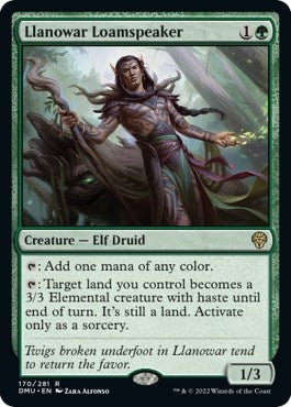 Llanowar Loamspeaker (170) [Dominaria United]