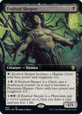 Image for Evolved Sleeper (Extended Art) (402) [Dominaria United] - Magic: The Gathering