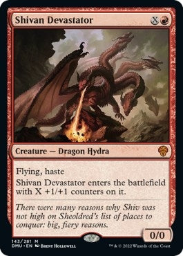 Image for Shivan Devastator (143) [Dominaria United] - Magic: The Gathering
