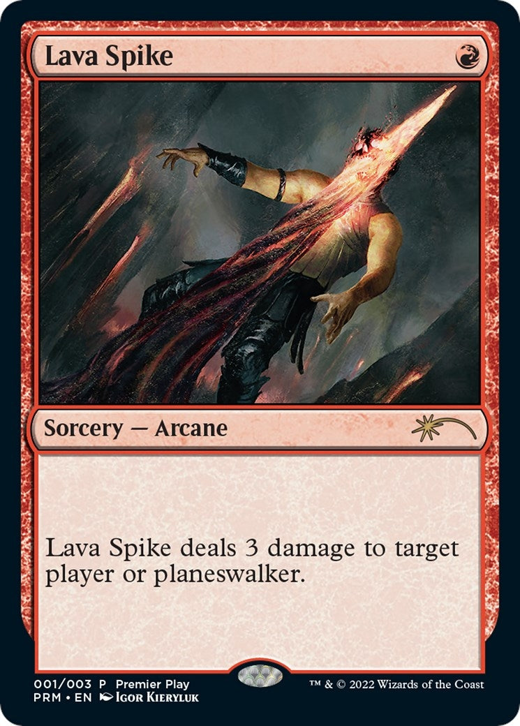 Image for Lava Spike (1) [Pro Tour Promos] - Magic: The Gathering
