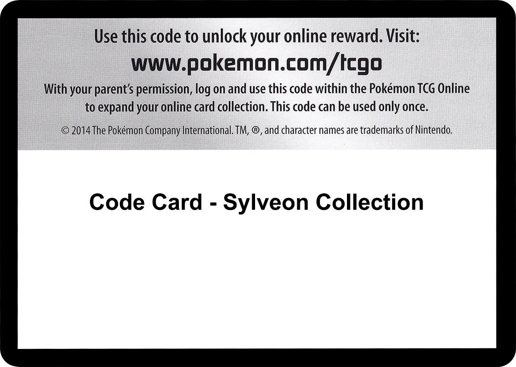 Image for Code Card - Sylveon Collection [XY Base Set] - Pokemon