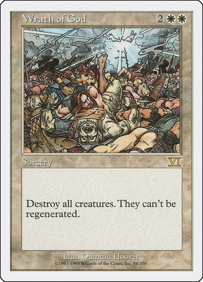 Image for Wrath of God (54) [Classic Sixth Edition] - Magic: The Gathering