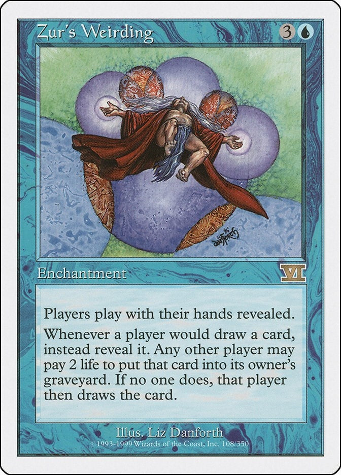 Image for Zur's Weirding (108) [Classic Sixth Edition] - Magic: The Gathering