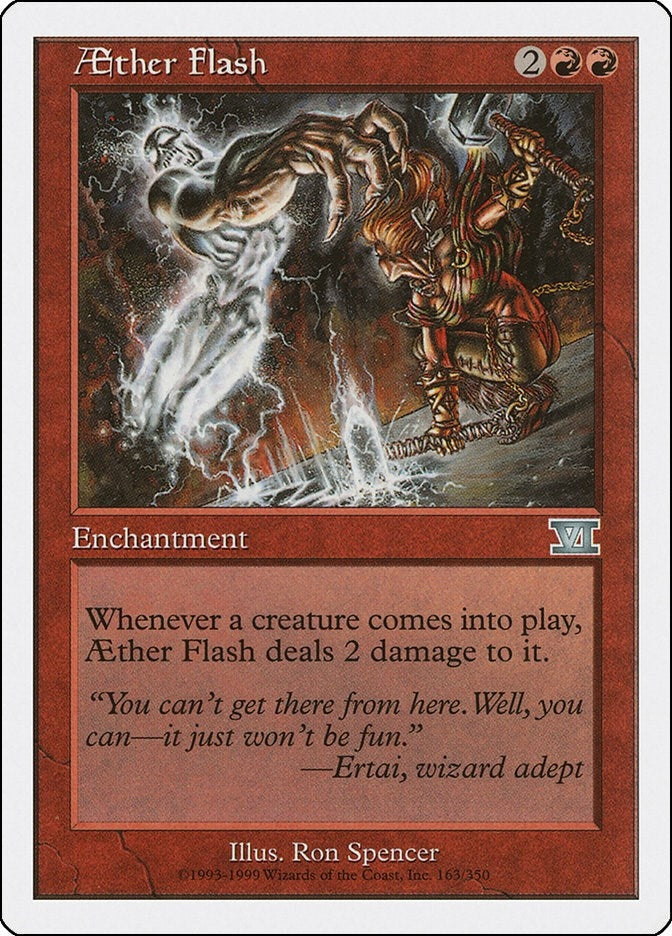 Image for Aether Flash (163) [Classic Sixth Edition] - Magic: The Gathering