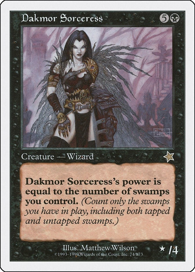 Image for Dakmor Sorceress (74) [Starter 1999] - Magic: The Gathering