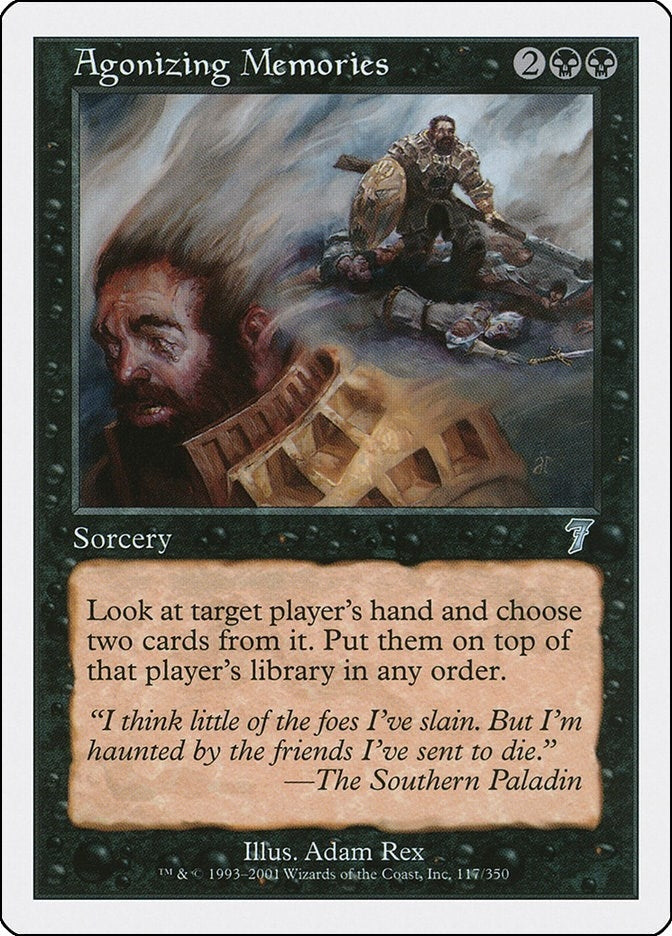 Image for Agonizing Memories (117) [7th Edition] - Magic: The Gathering