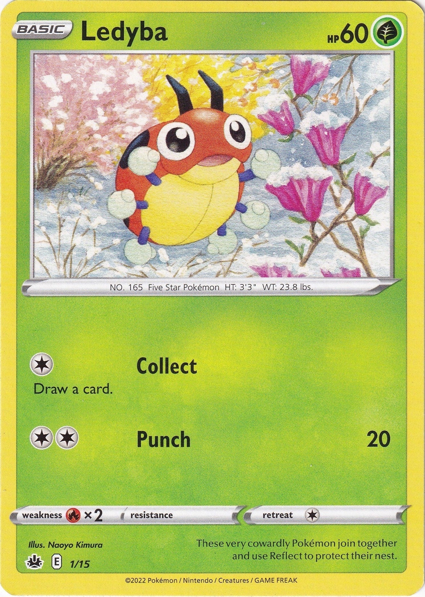 Image for Ledyba (001/015) [McDonald's Promos 2022] - Pokemon
